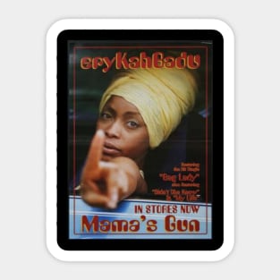 Erykah Badu Inspirational Intonations Sticker